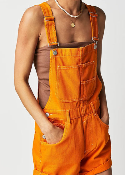 Salopette Short Orange