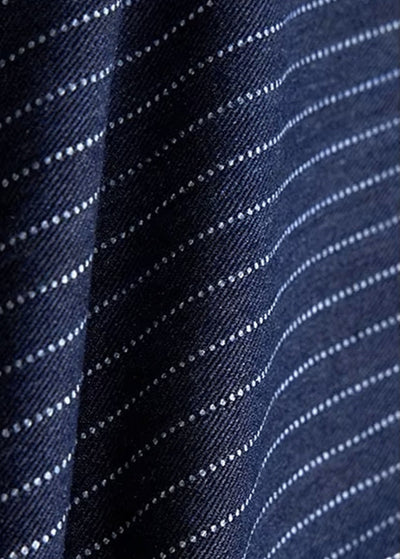 Salopette Rayures à Pois Blanc