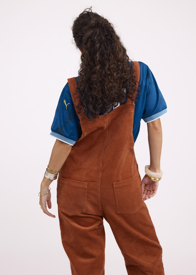 Salopette Velours Chocolat