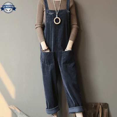 Salopette Velours Femme