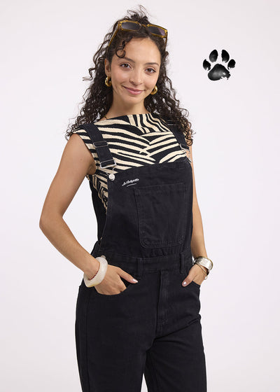 Salopette Streetwear Noir