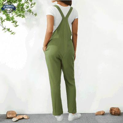 Outfit Robe Salopette Verte