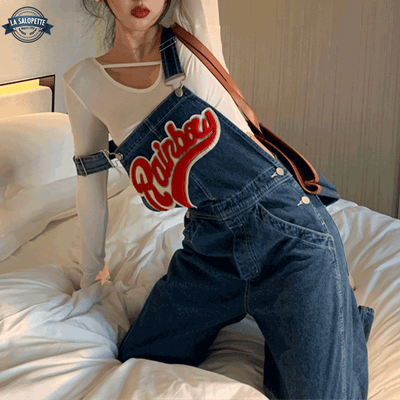 Salopette avec Imprimé Rainbow