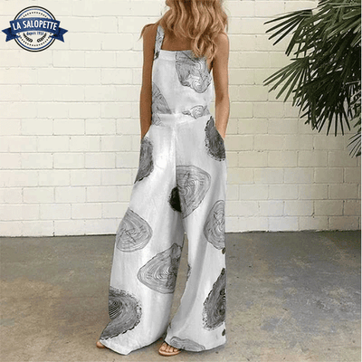Robe Salopette en Pagne