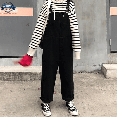 Salopette Bavette Vintage Coton