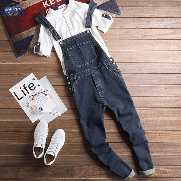 Salopette Bleu Foncé