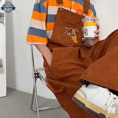 Salopette Imprimé Winnie l'Ourson