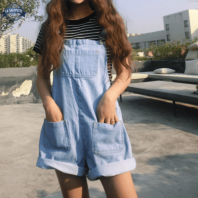 Salopette Short Kawaii