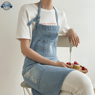 Salopette Tablier Déchirée