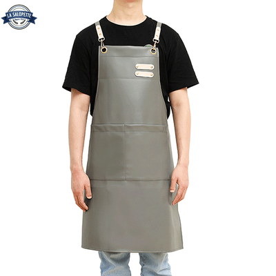 Köksförkläde i läder