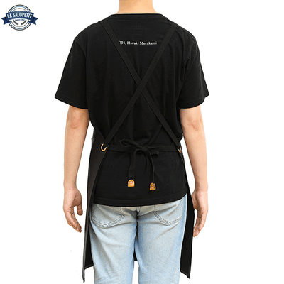 Köksförkläde i läder