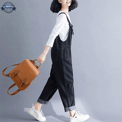 Tablier Pantalon Noir