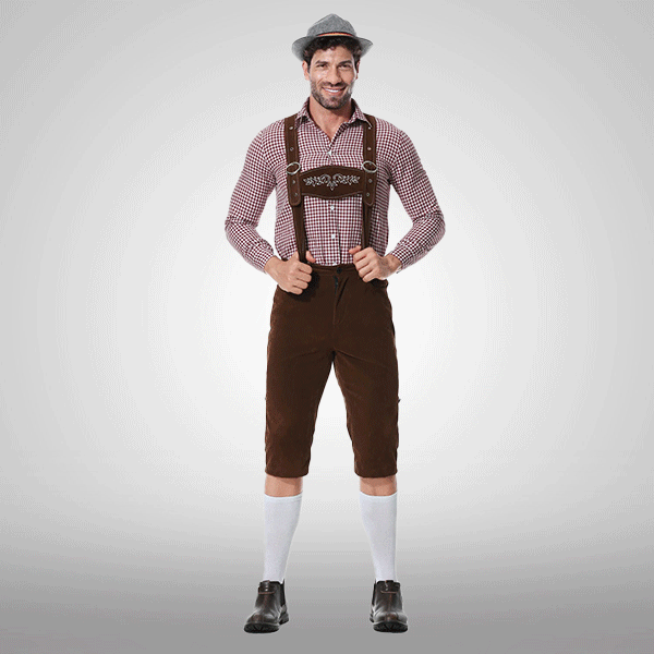 Kaffe Oktoberfest Hängselbyxor
