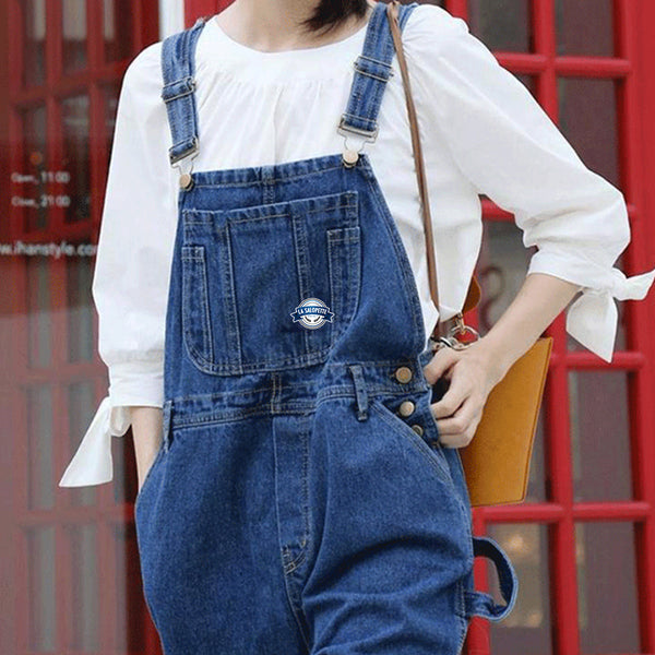 Denimhängselbyxor Urban Ikigai-stil