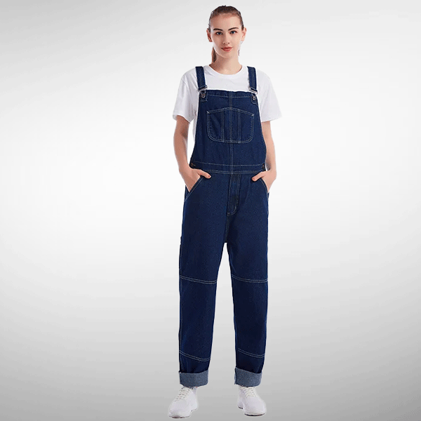 Jeans Hängselbyxor Mixed Duo