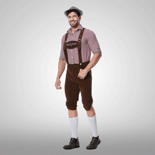 Kaffe Oktoberfest Hängselbyxor