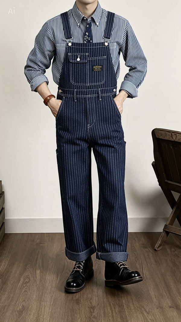 Denimhängselbyxor Militär amerikanska armén