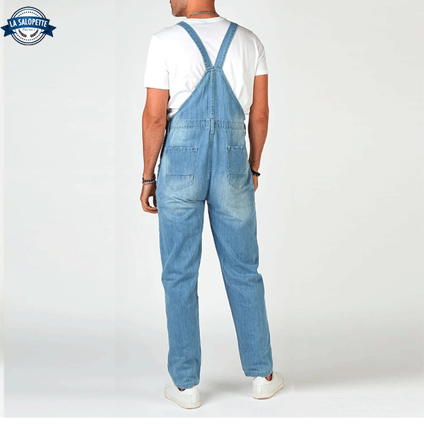 Jeans Hängselbyxor Faded Reaper