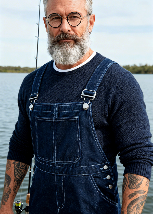 Hängselbyxa Fiskare