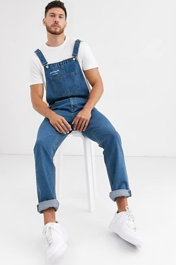 Denimhängselbyxor amerikanska Bricktown