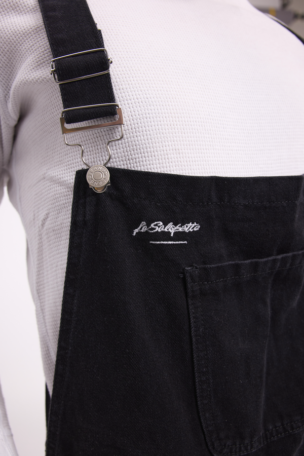 Hängselbyxa jeans stora storlekar Gaspard