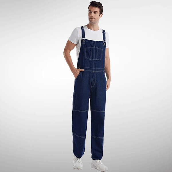Jeans Hängselbyxor Mixed Duo