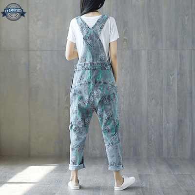 Plastron Jean Bleu