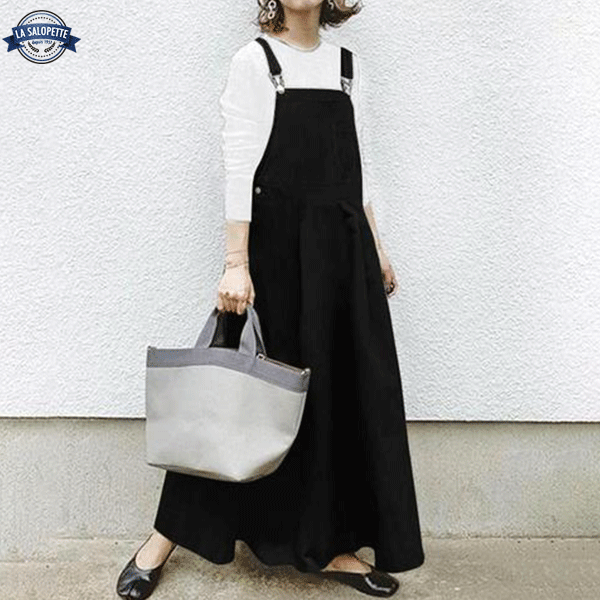 Robe Salopette Noir