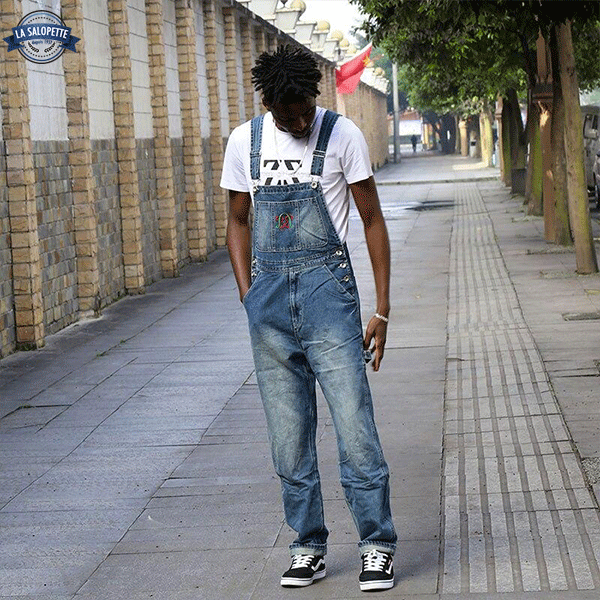 Denimhängselbyxor 2Pac Series™