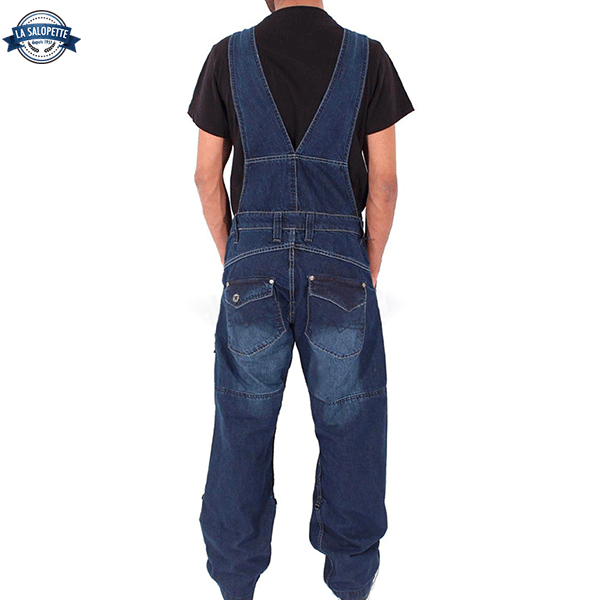 Jeans Hängselbyxor Lös kula