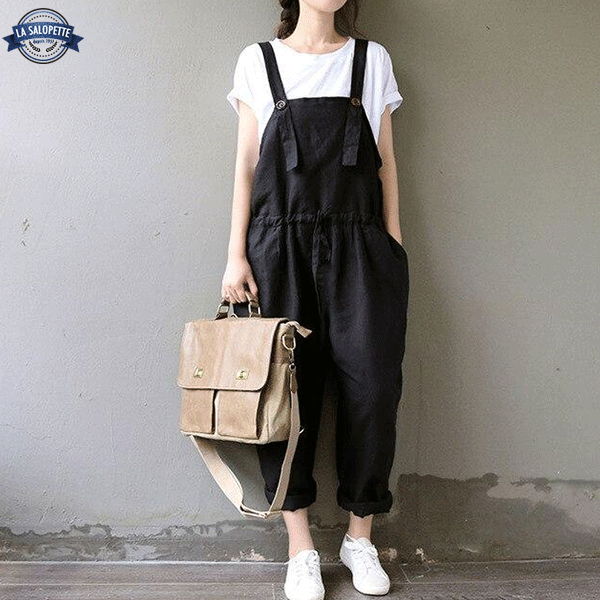 Vintage Hängselbyxor Boho stil
