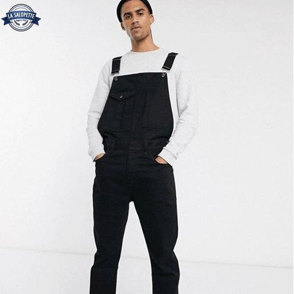Denimhängselbyxor Brest Docker