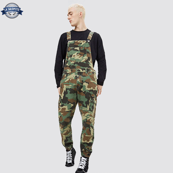 Arbetshängselbyxor Urban Camo Man