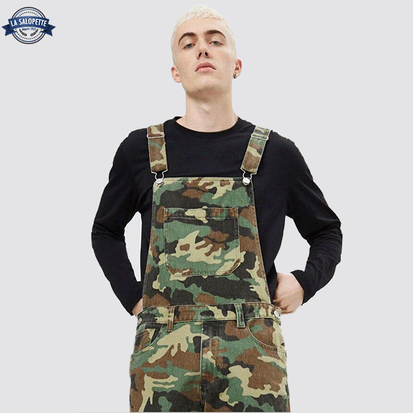 Arbetshängselbyxor Urban Camo Man