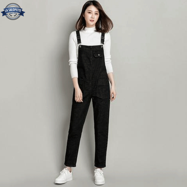 Denimhängselbyxor Nara Spirit