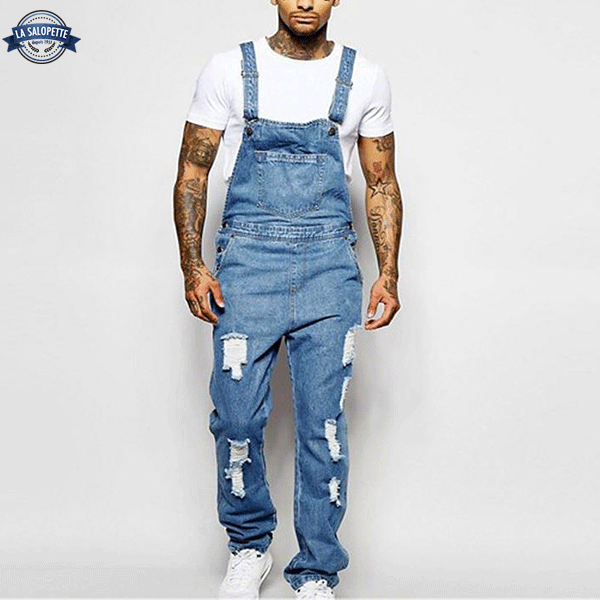 Denimhängselbyxor Modern Man Atù