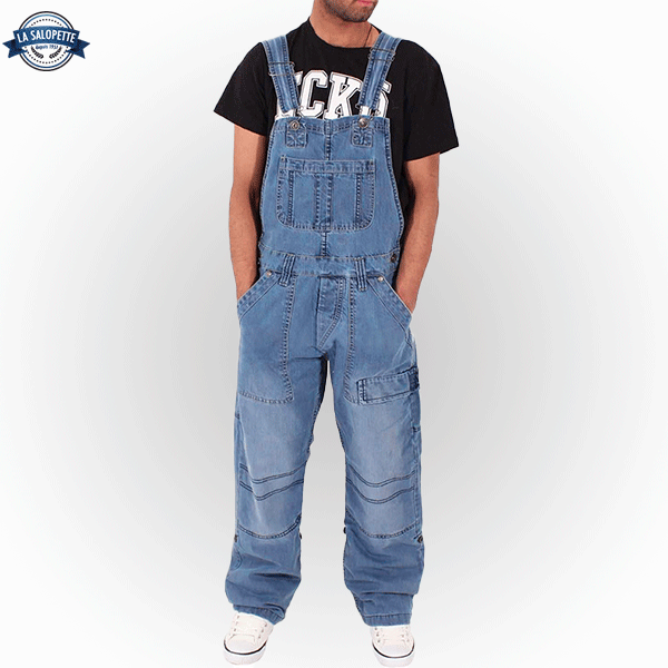 Jeans Hängselbyxor Lös magnet