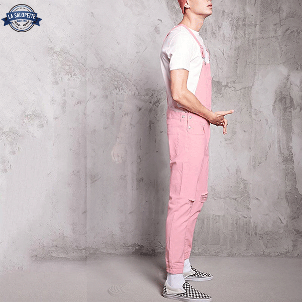 Denimhängselbyxor Rose Equality™