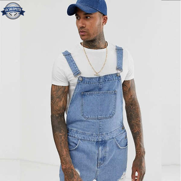 Korta hängselbyxor Street Wear Lyson